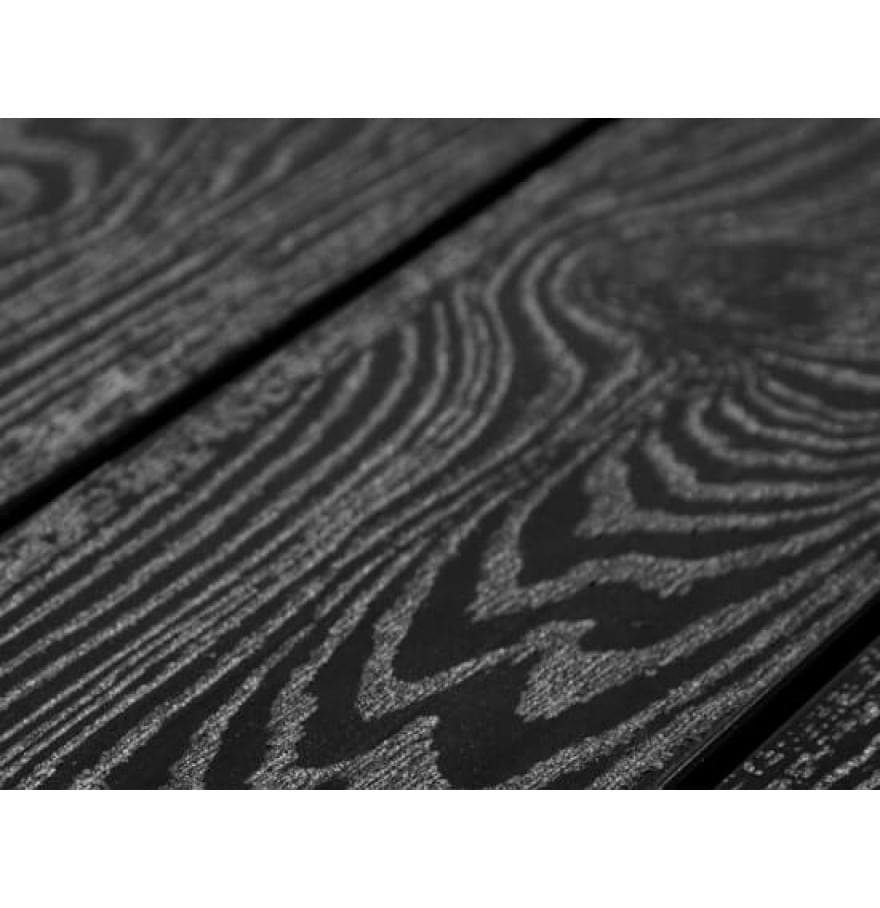 Террасная Доска ДПК SaveWood Standard-Plus Salix (S) (T) черный 4 пог.м.